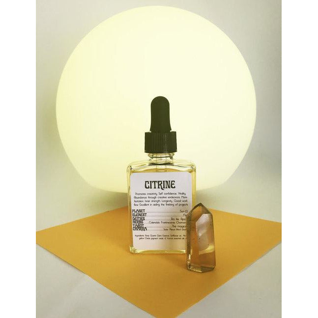Citrine Ritual Gem Essence