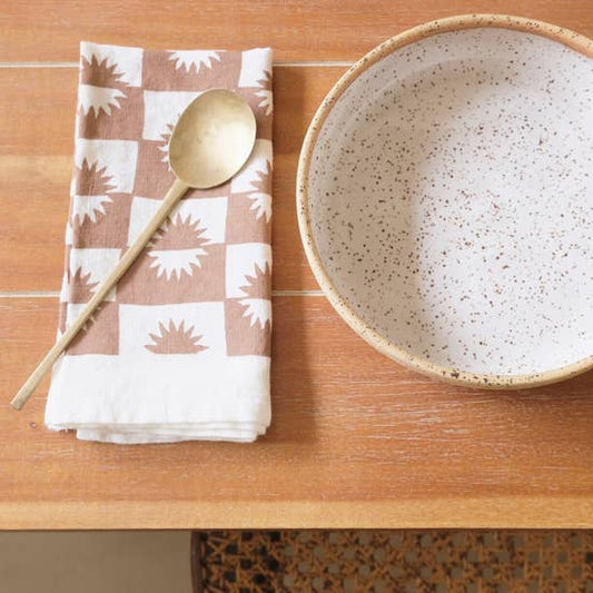 This Sunrise Linen Tea Towel Will Revolutionize Your Kitchen!