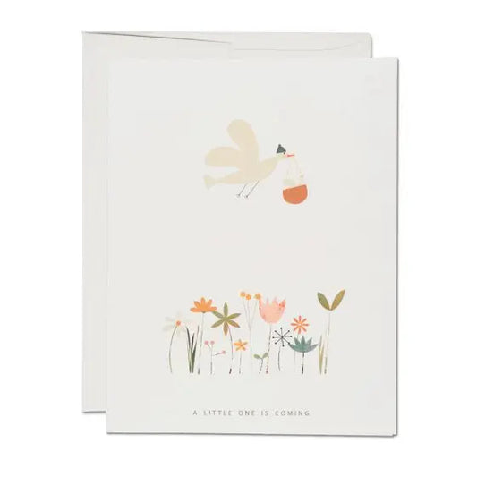 Birdie in a Basket Card