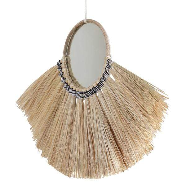 Soleil Fringe Mirror Wall Decor