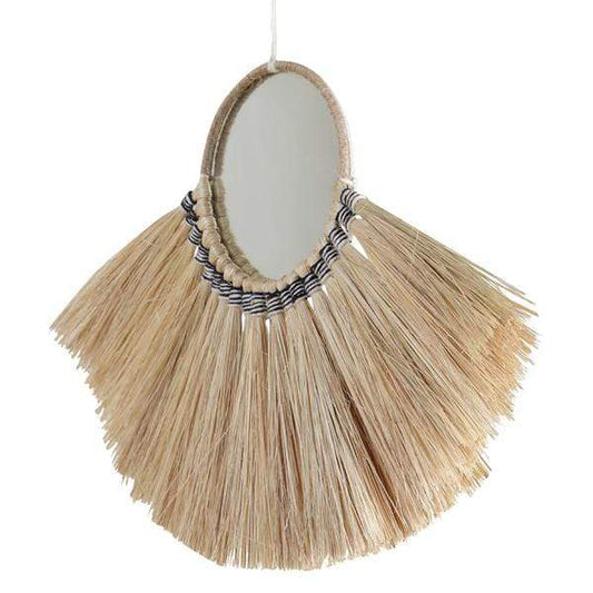 Soleil Fringe Mirror Wall Decor